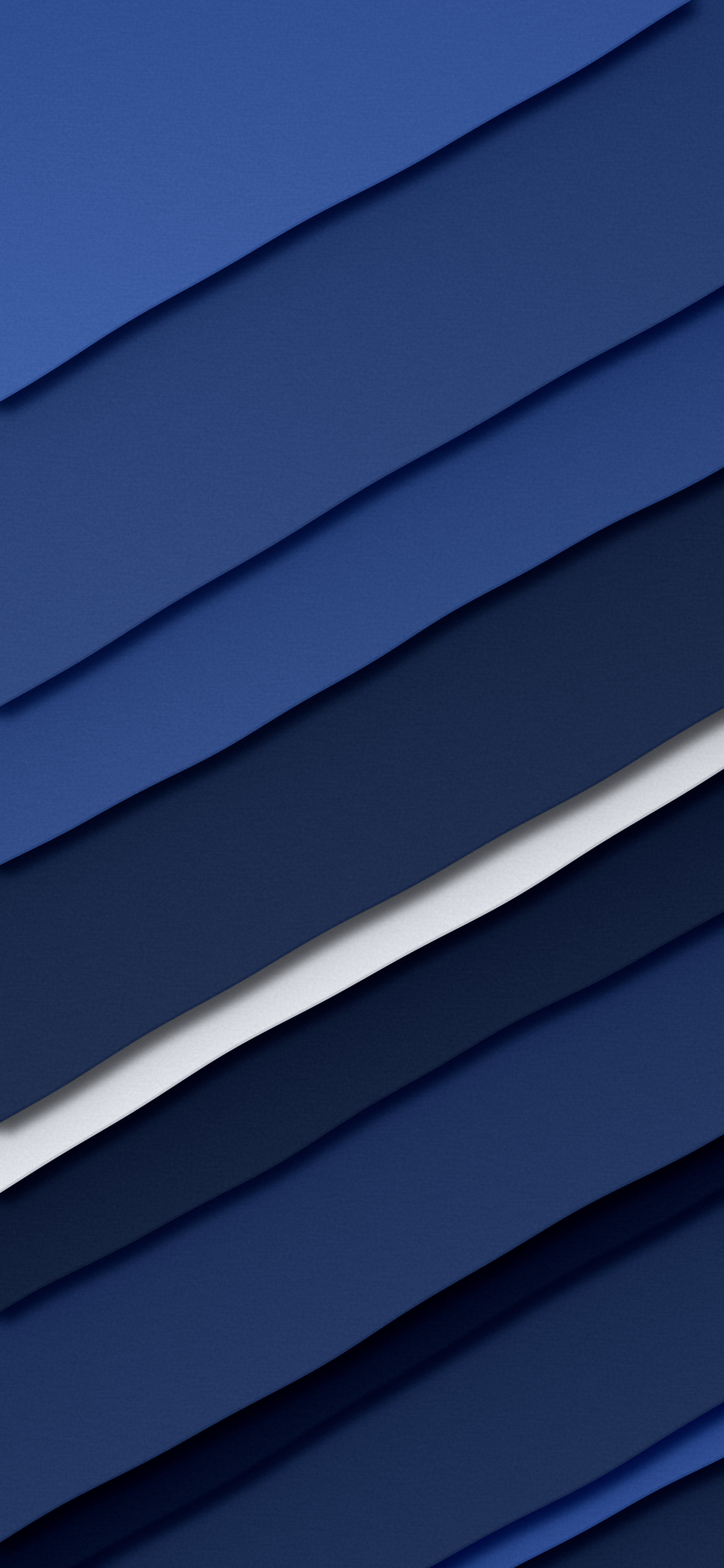 Navy 3D Paper Cut Stripes wallpaper for iPhone and Android