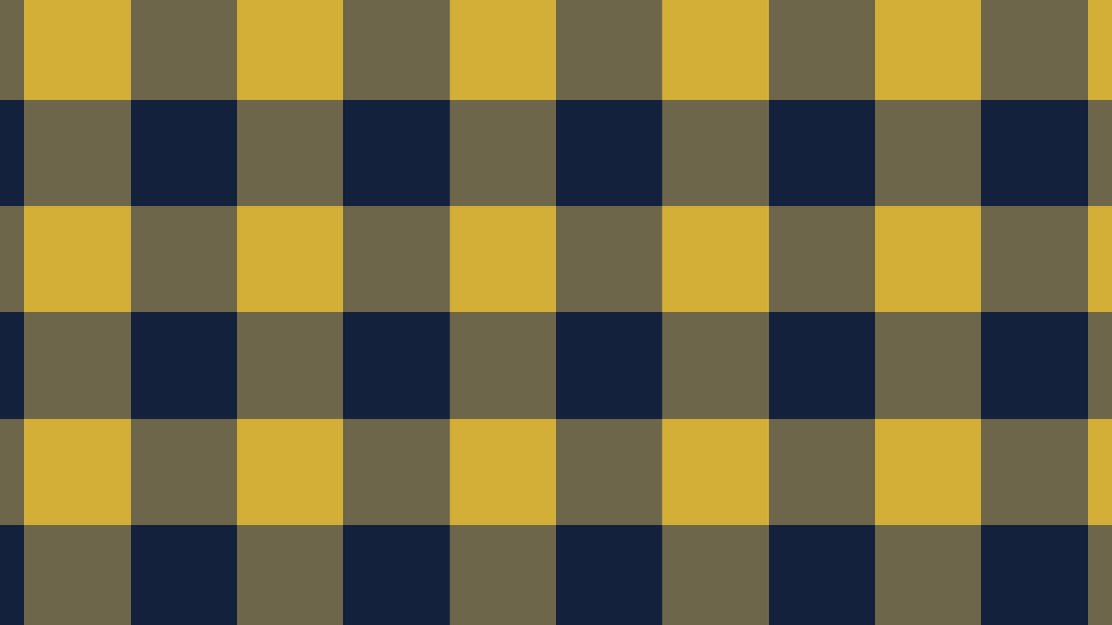 Navy and Gold Buffalo Check Plaid desktop wallpaper in 4K