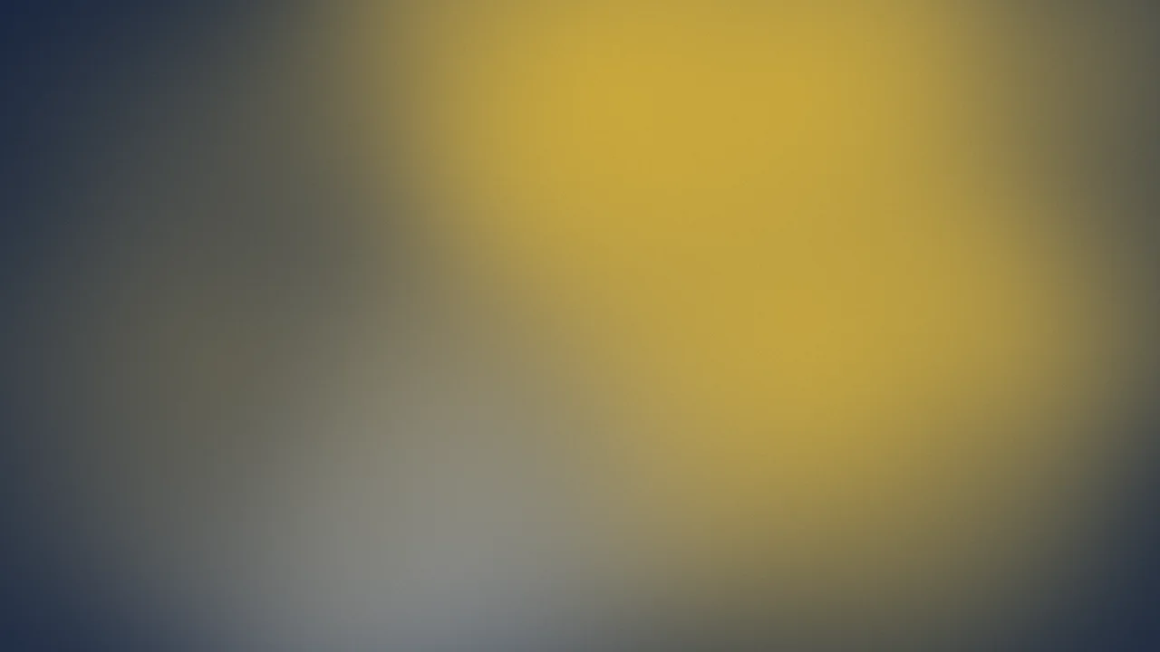 Navy and Gold Dreamy Aura Gradient desktop wallpaper in 4K
