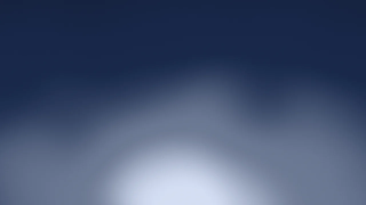 Navy and Ivory Sunrise Aura Gradient desktop wallpaper in 4K