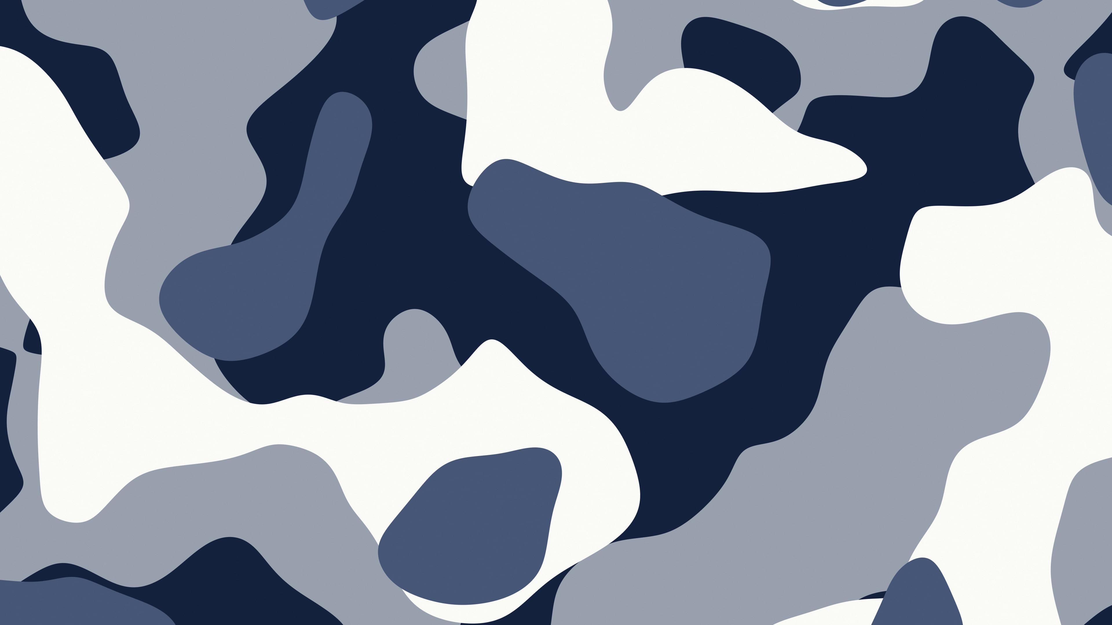 Navy and White Camo desktop wallpaper in 4K