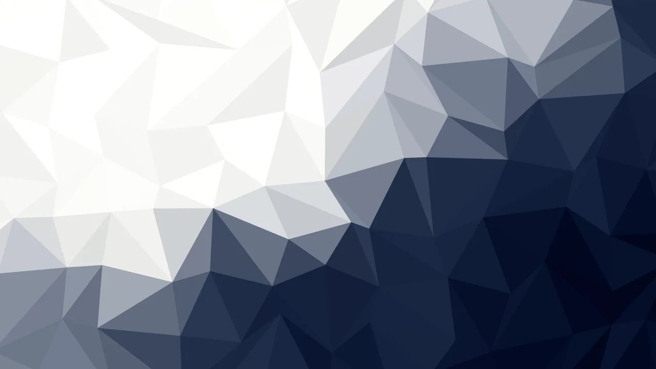 Navy and White Low Poly desktop wallpaper in 4K