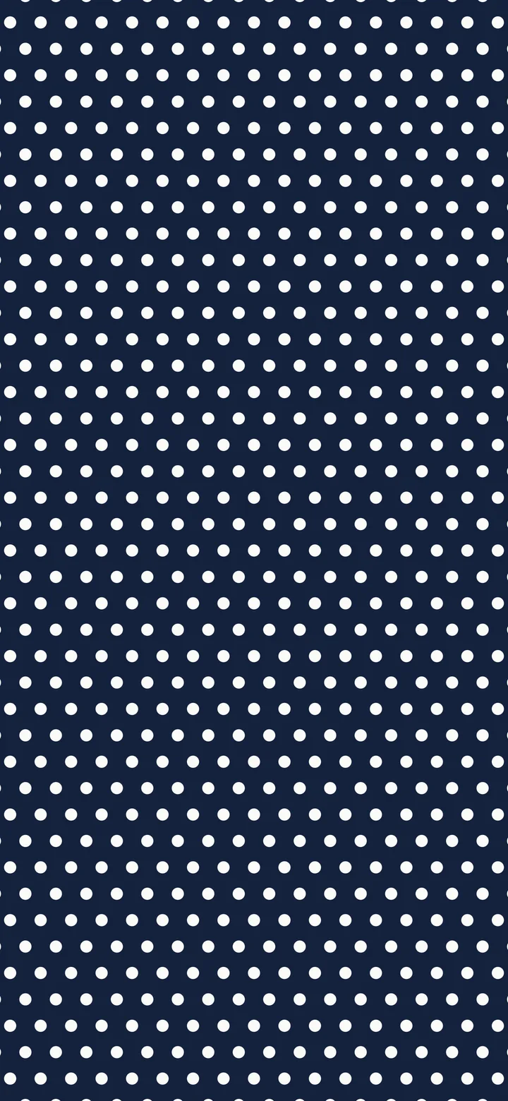 Navy and White Mini Polka Dot wallpaper for iPhone and Android