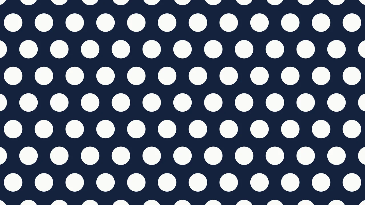 Navy and White Polka Dot desktop wallpaper in 4K
