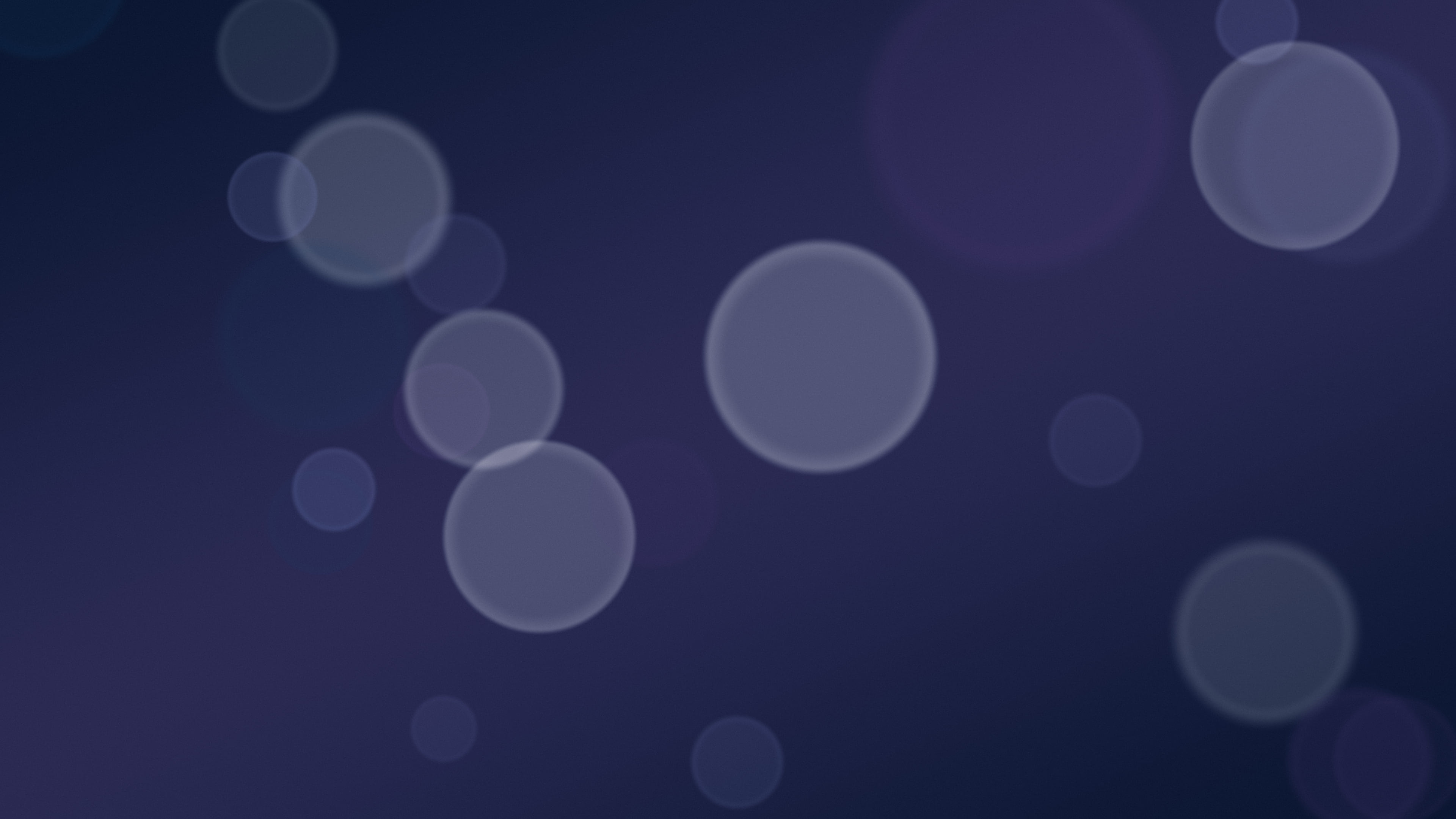 Navy Bokeh Lights desktop wallpaper in 4K