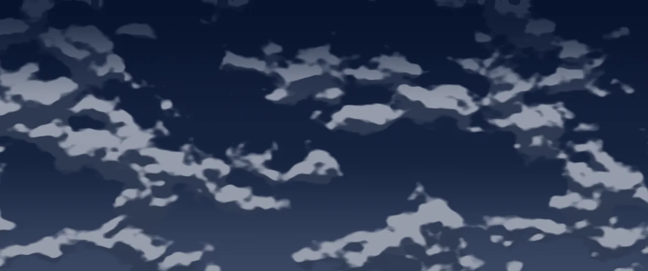 Navy Cloudy Sky ultrawide wallpaper, 3440 × 1440