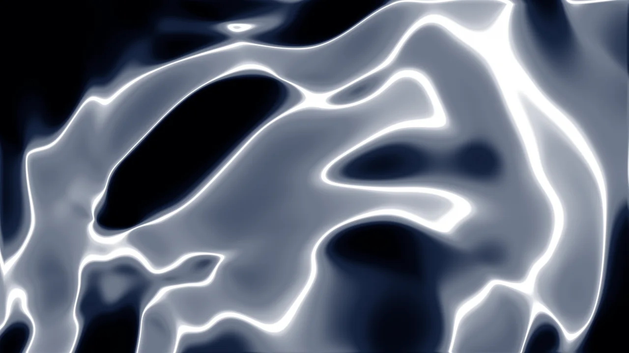 Navy Liquid Metal desktop wallpaper in 4K