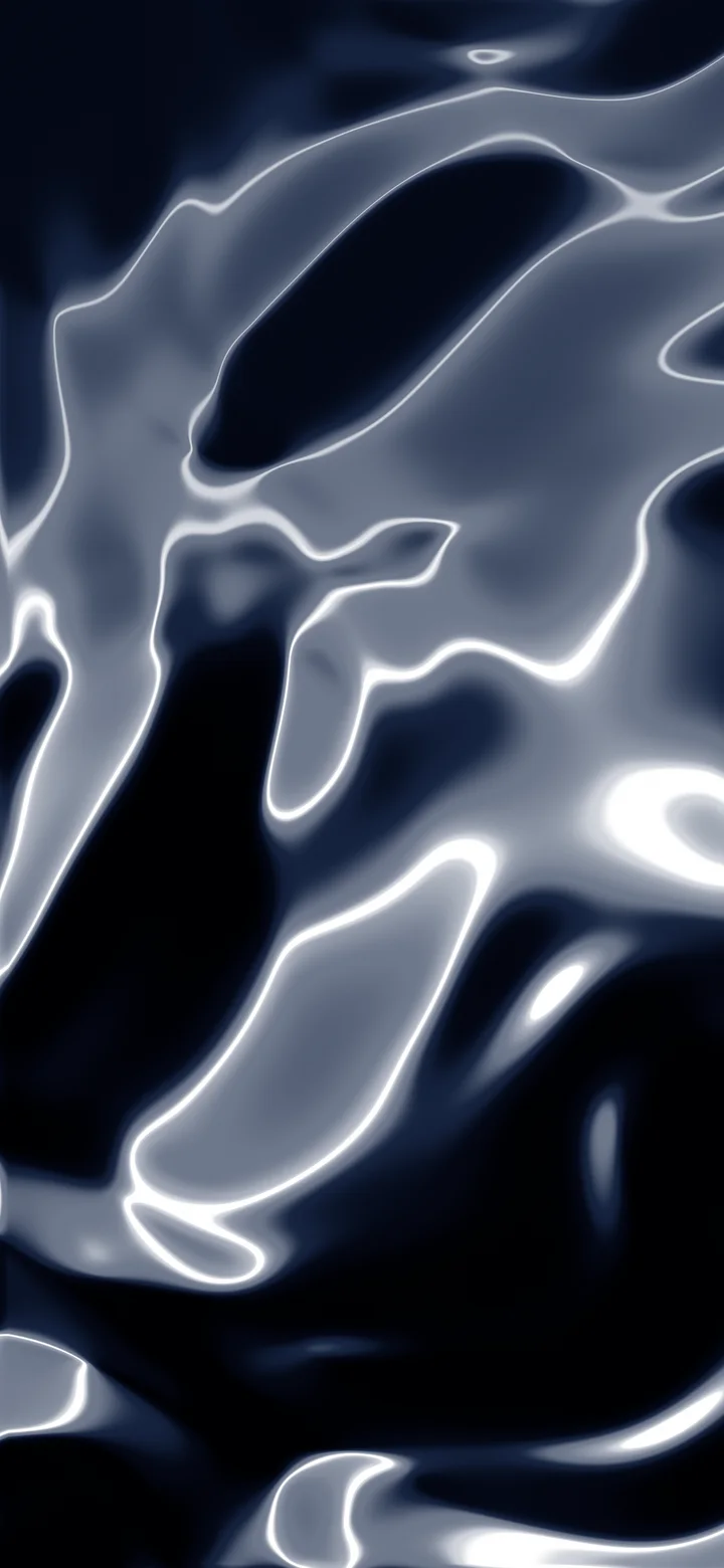 Navy Liquid Metal wallpaper for iPhone and Android