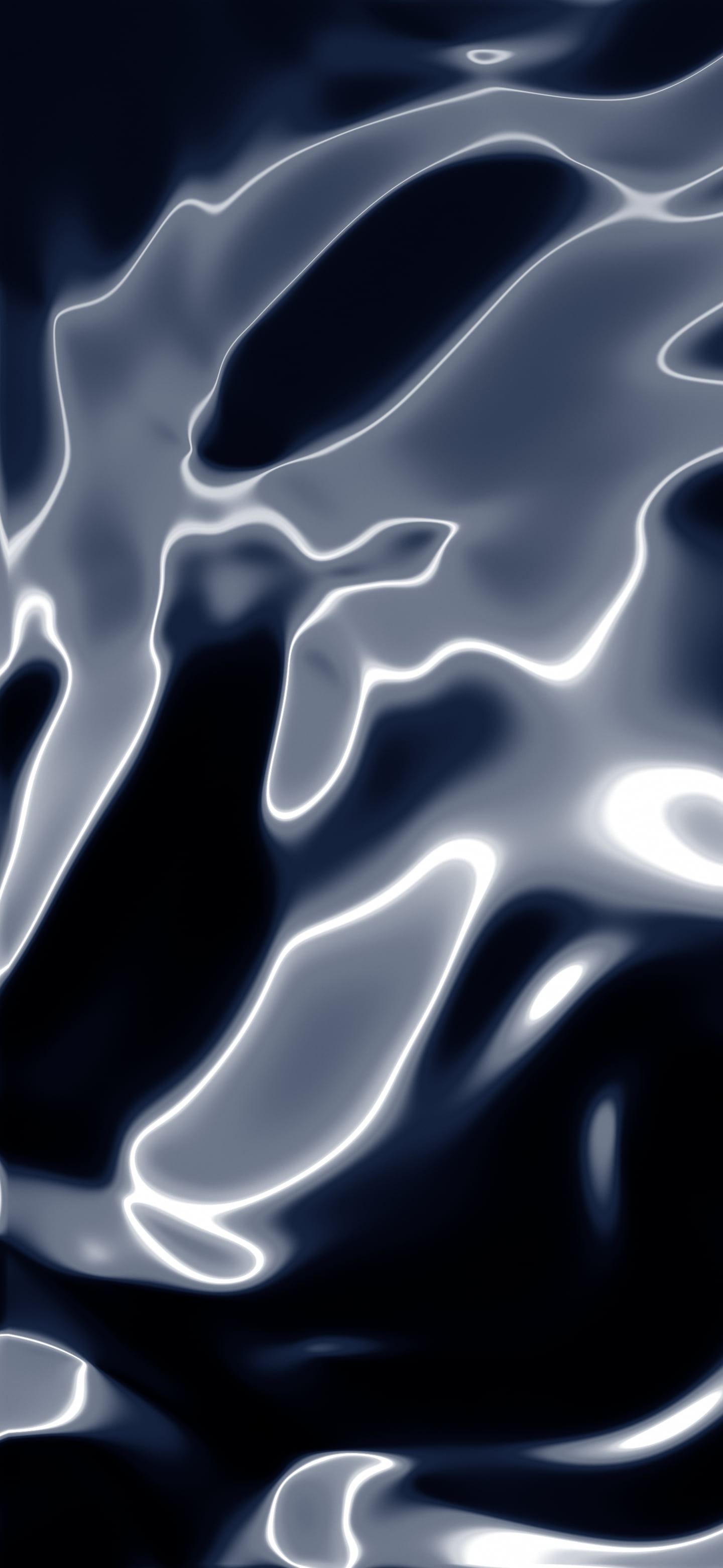Navy Liquid Metal wallpaper for iPhone and Android