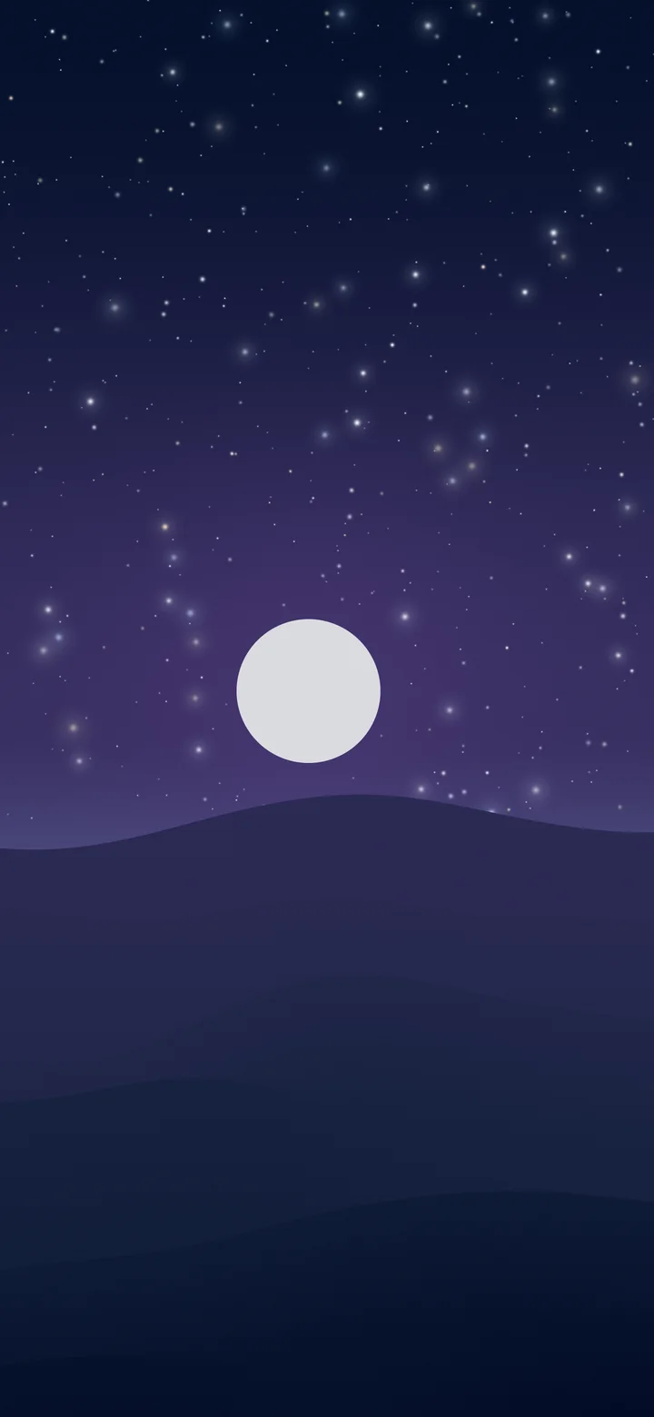 Navy Minimalist Desert Dunes wallpaper for iPhone and Android