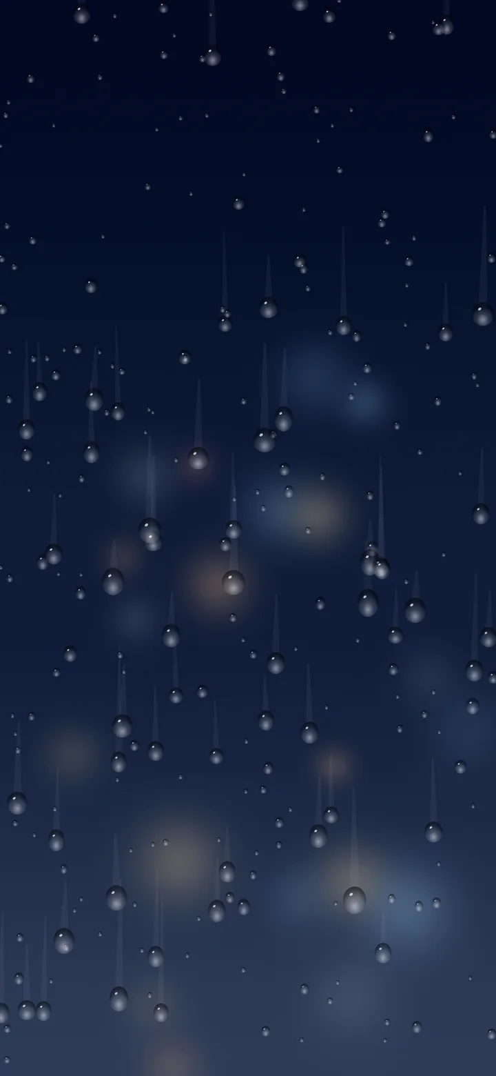 Navy Rainy Window wallpaper for iPhone and Android