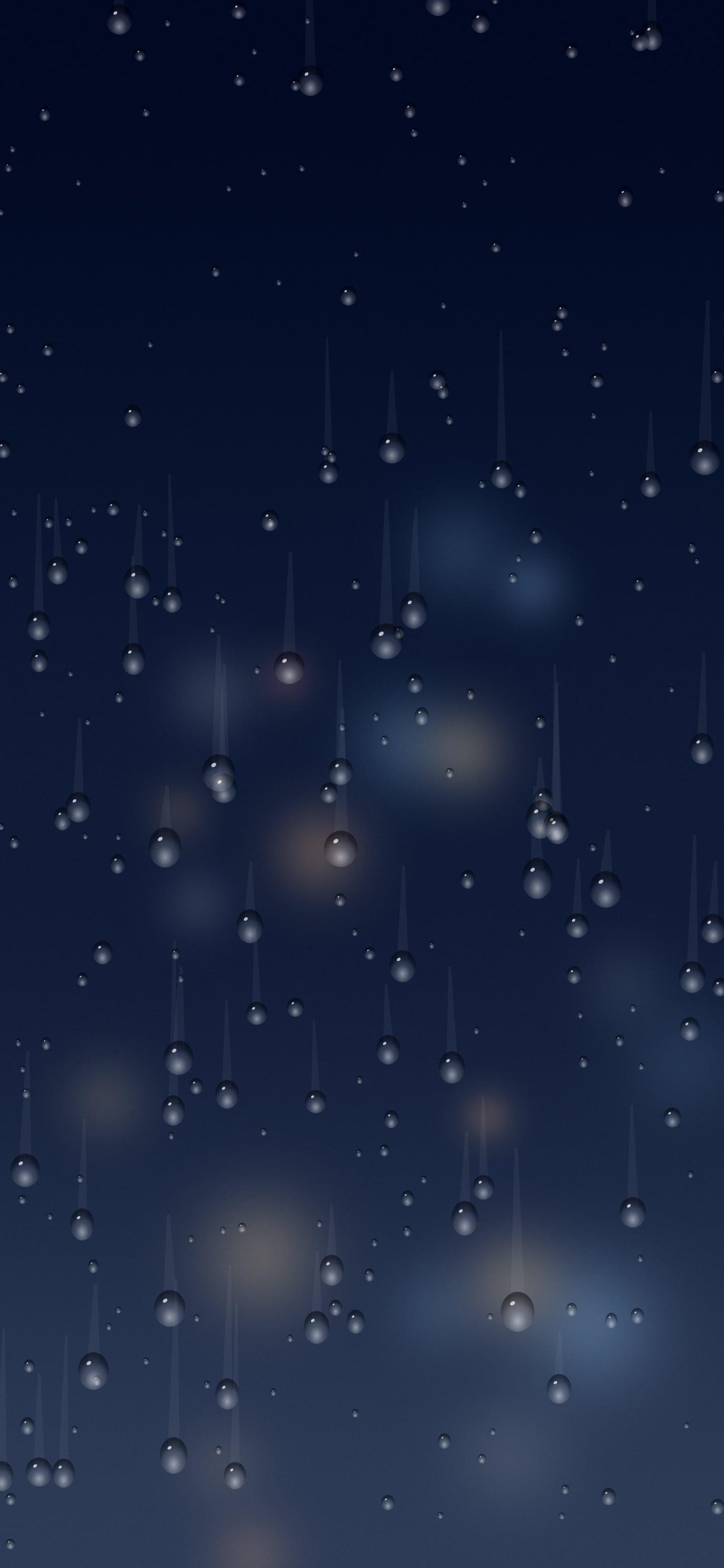 Navy Rainy Window wallpaper for iPhone and Android