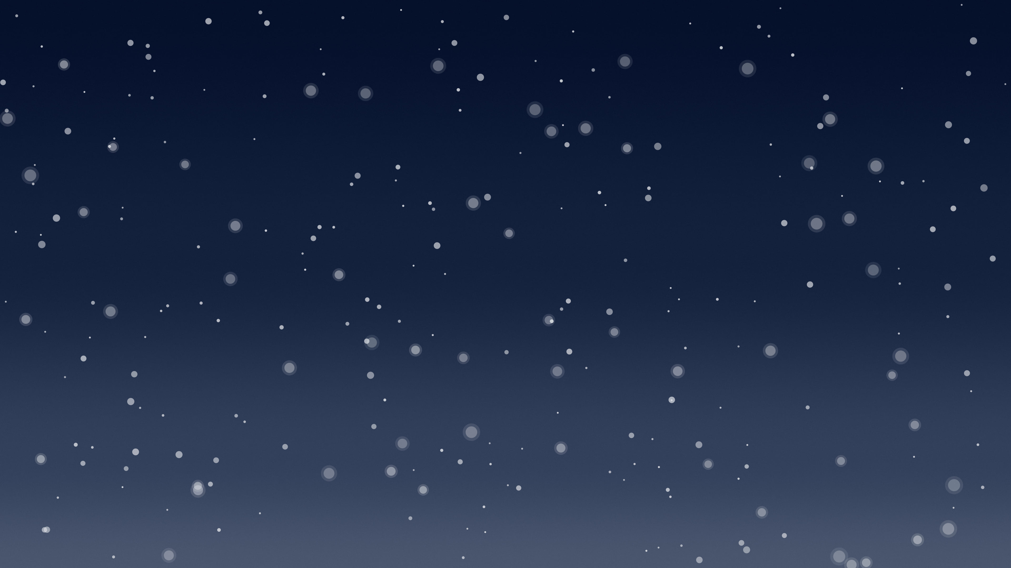 Navy Snowfall desktop wallpaper in 4K