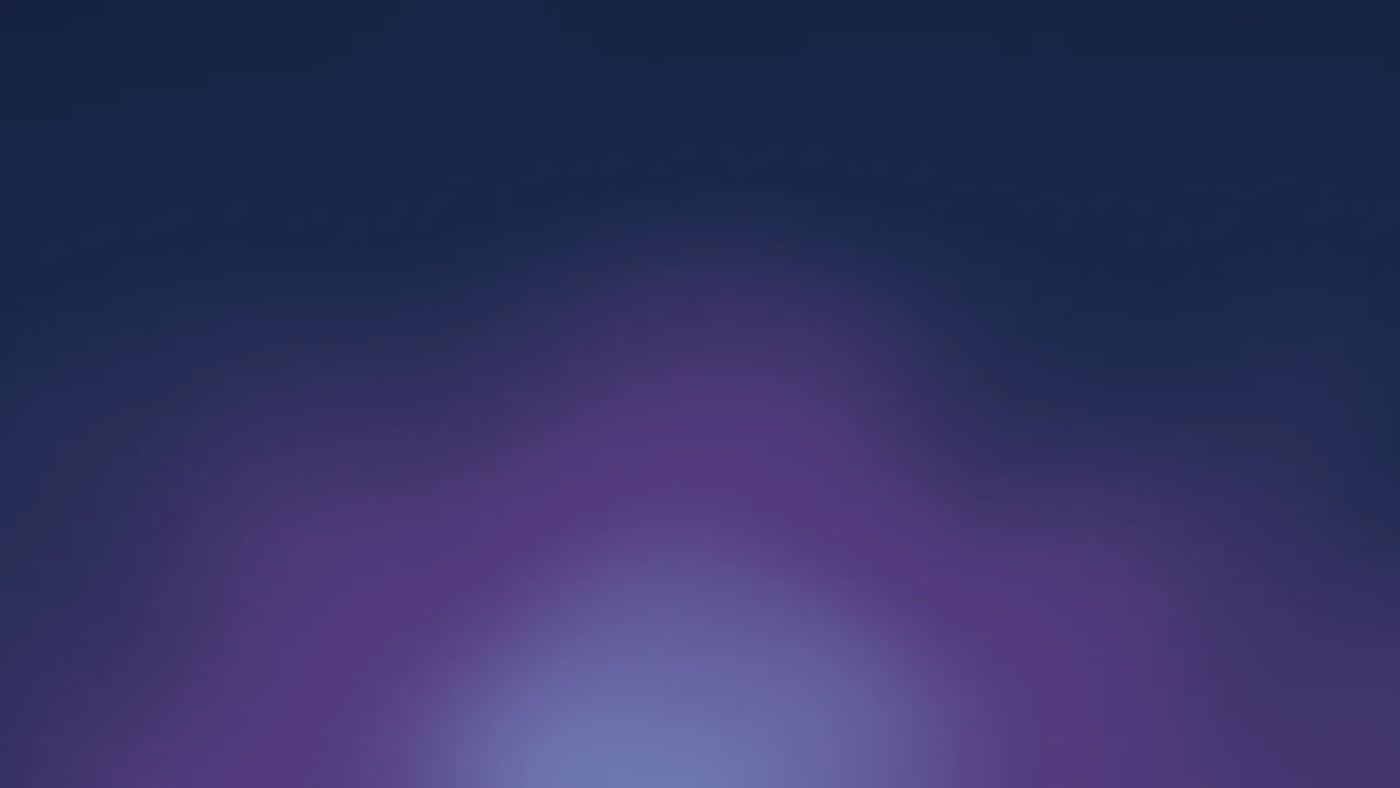 Navy Sunrise Aura Gradient desktop wallpaper in 4K