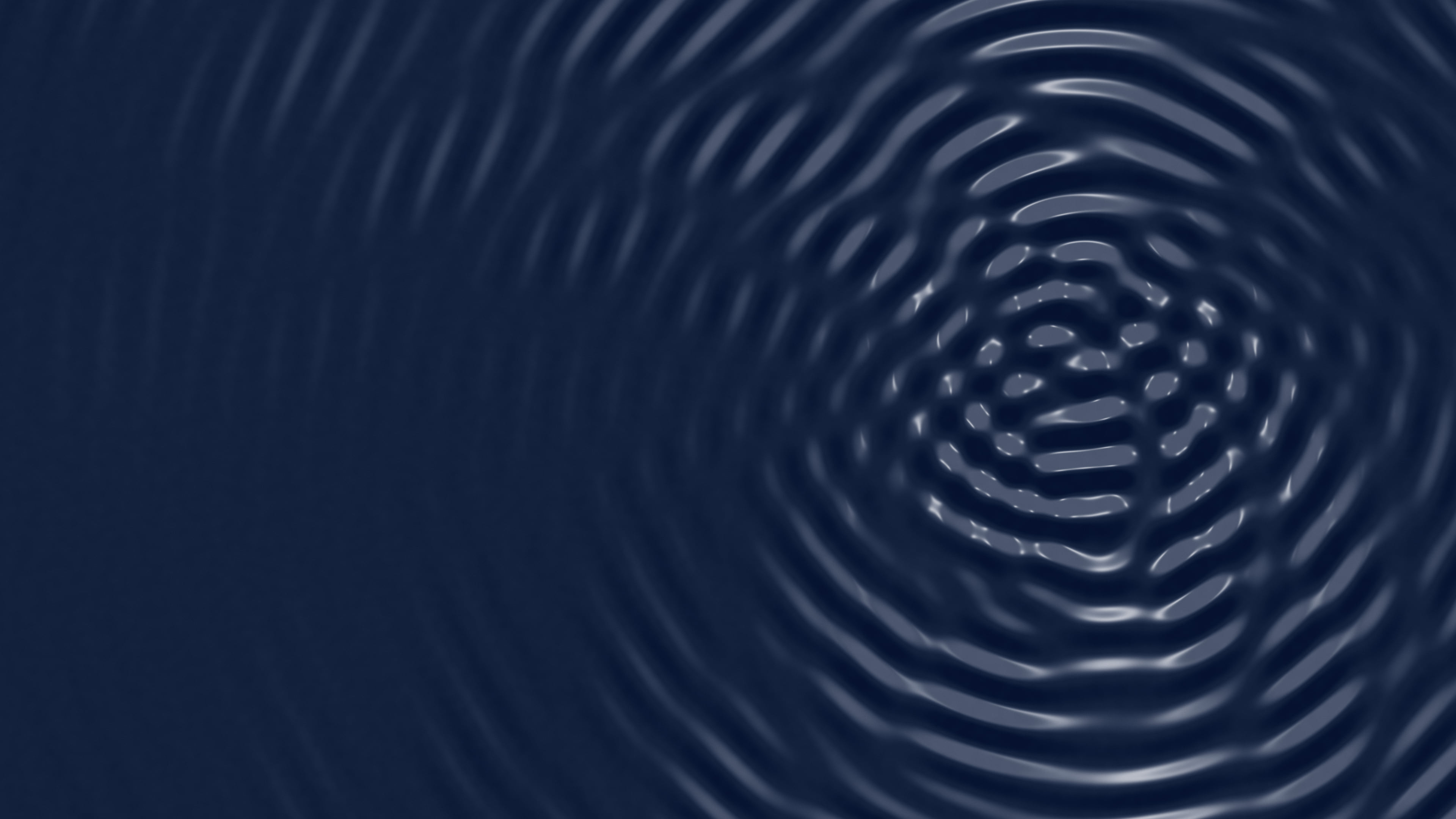 Navy Water Ripples desktop wallpaper in 4K