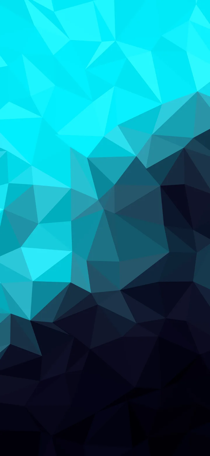Neon Cyber Low Poly wallpaper for iPhone and Android