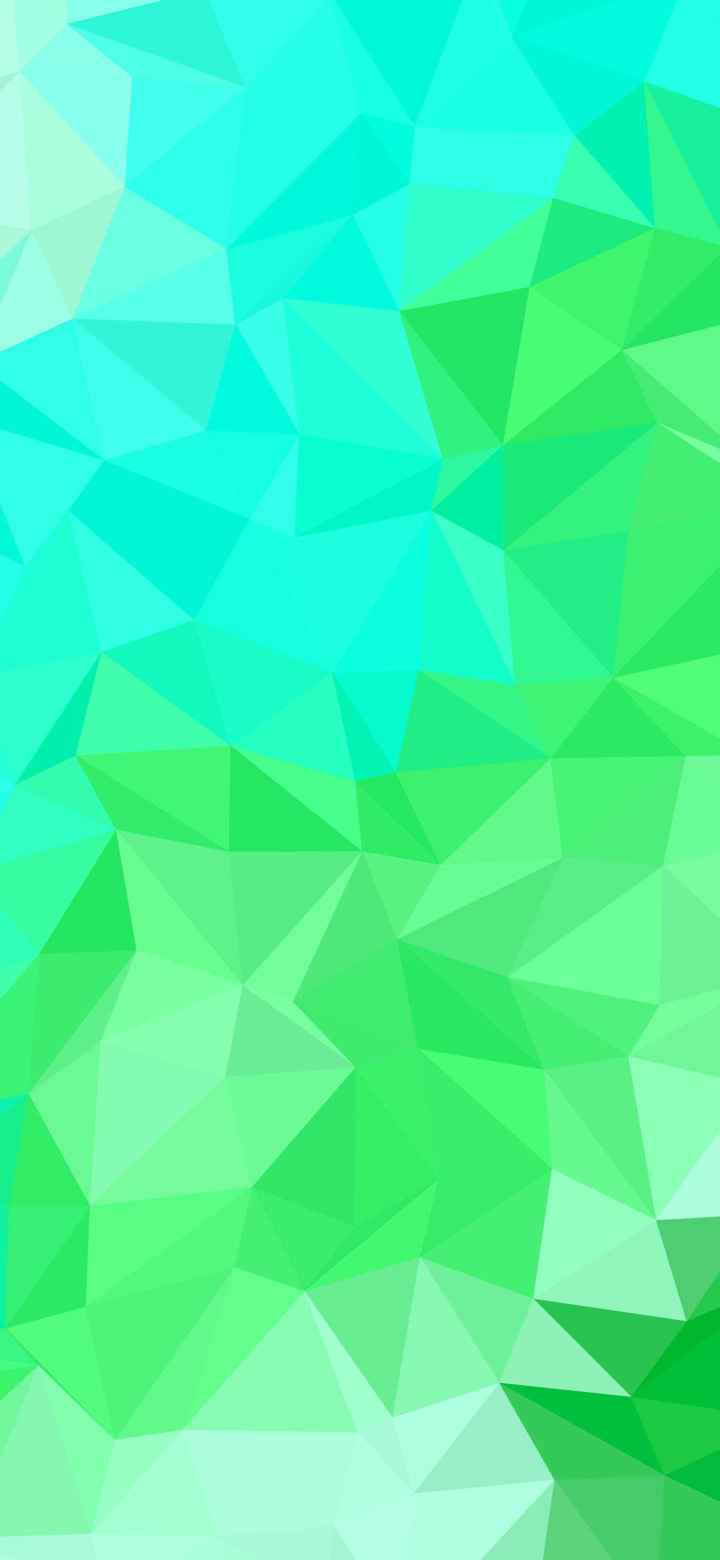 Neon Green Low Poly wallpaper for iPhone and Android