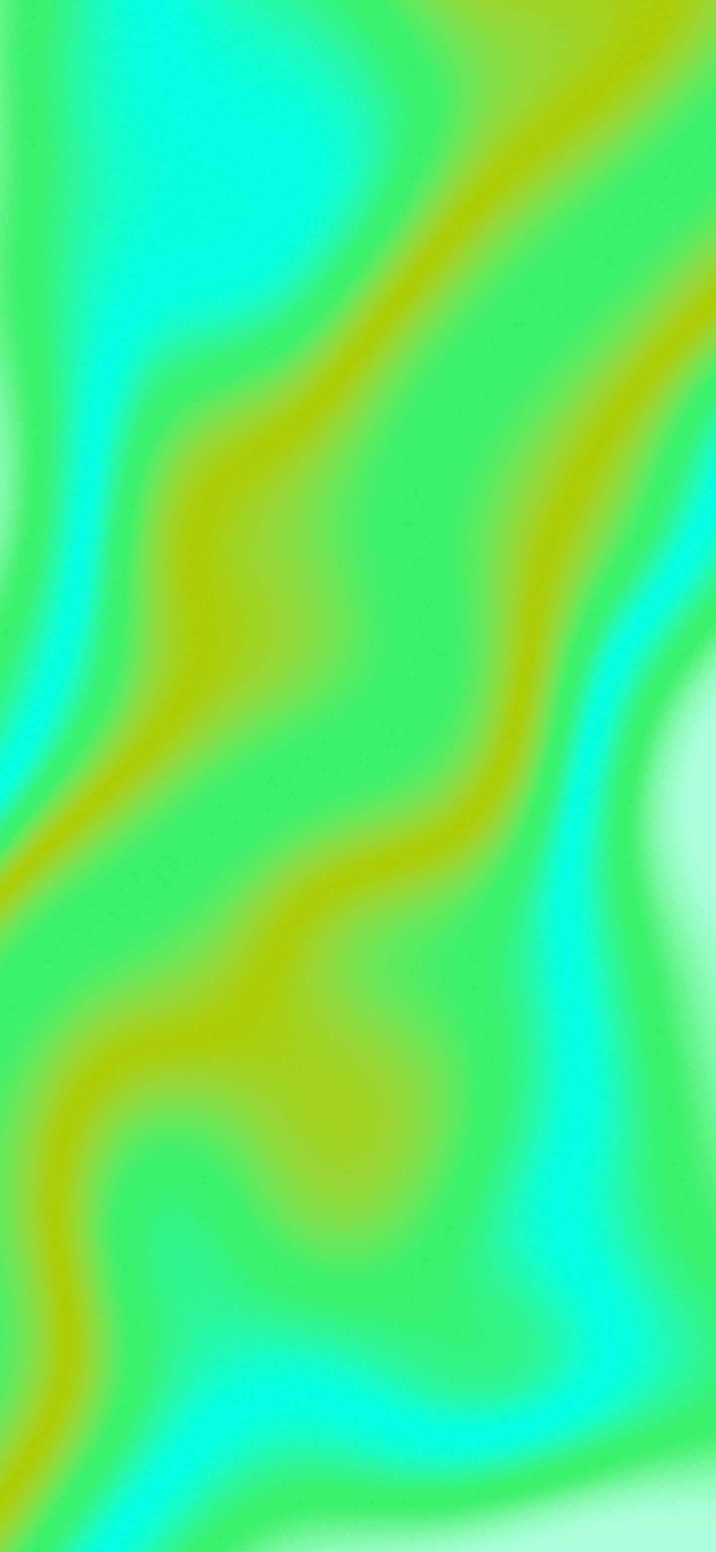 Neon Green Silky Gradient wallpaper for iPhone and Android