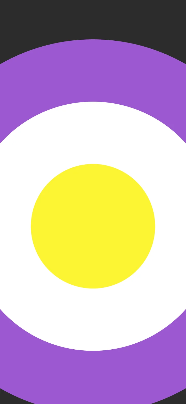 Nonbinary Pride Rings wallpaper for iPhone and Android