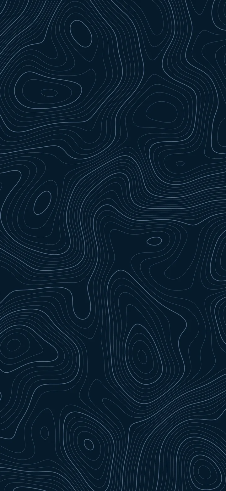Northern Lights Topographic Line wallpaper for iPhone and Android