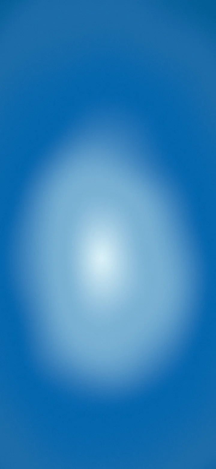 Ocean Blue Aura Gradient wallpaper for iPhone and Android