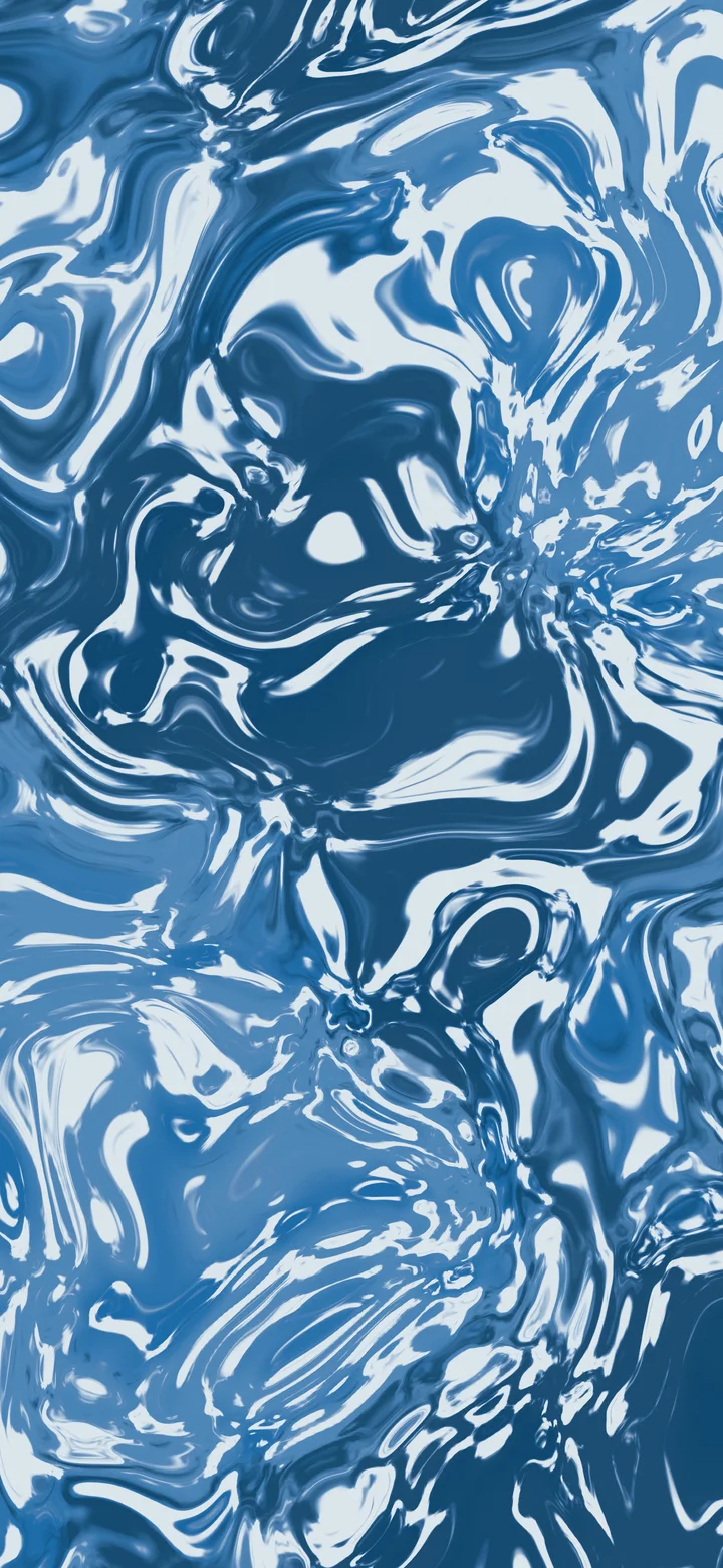 Ocean Blue Liquid Marble wallpaper for iPhone and Android