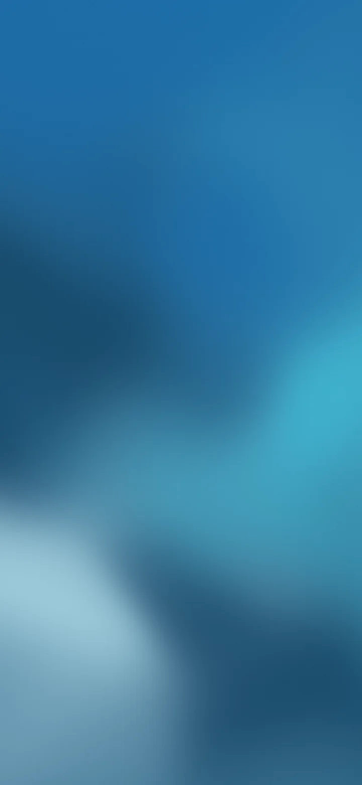 Ocean Blue Mesh Gradient wallpaper for iPhone and Android