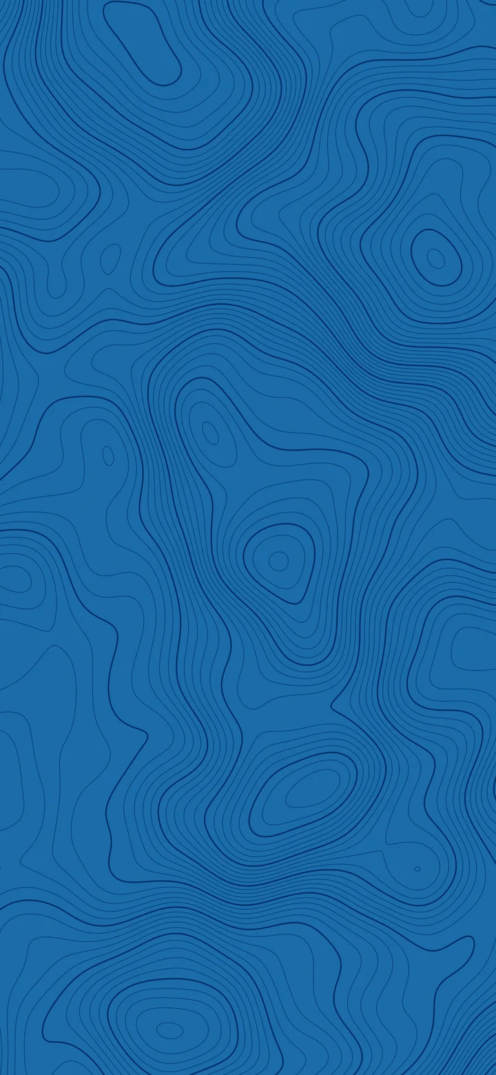 Ocean Blue Topographic Line wallpaper for iPhone and Android