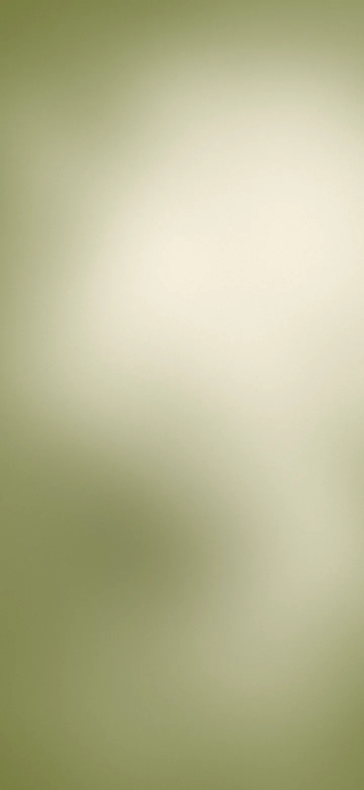 Olive and Cream Dreamy Aura Gradient wallpaper for iPhone and Android