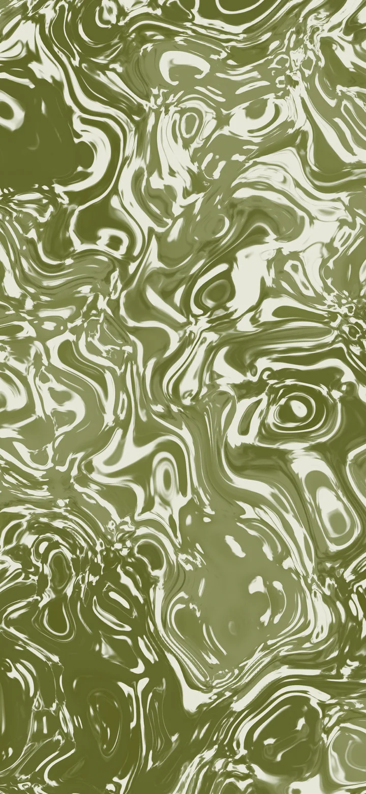 Olive and Cream Liquid Marble wallpaper for iPhone and Android