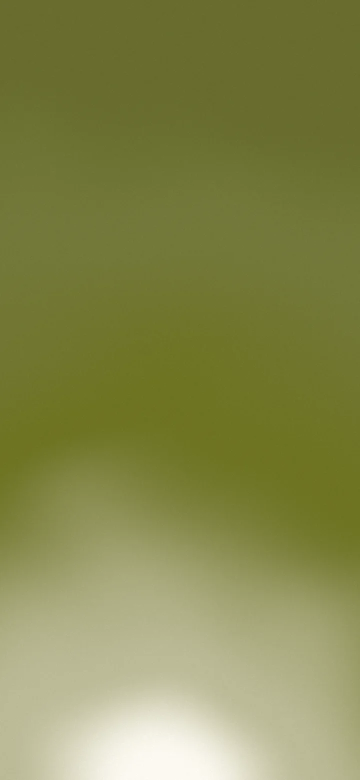 Olive and Cream Sunrise Aura Gradient wallpaper for iPhone and Android