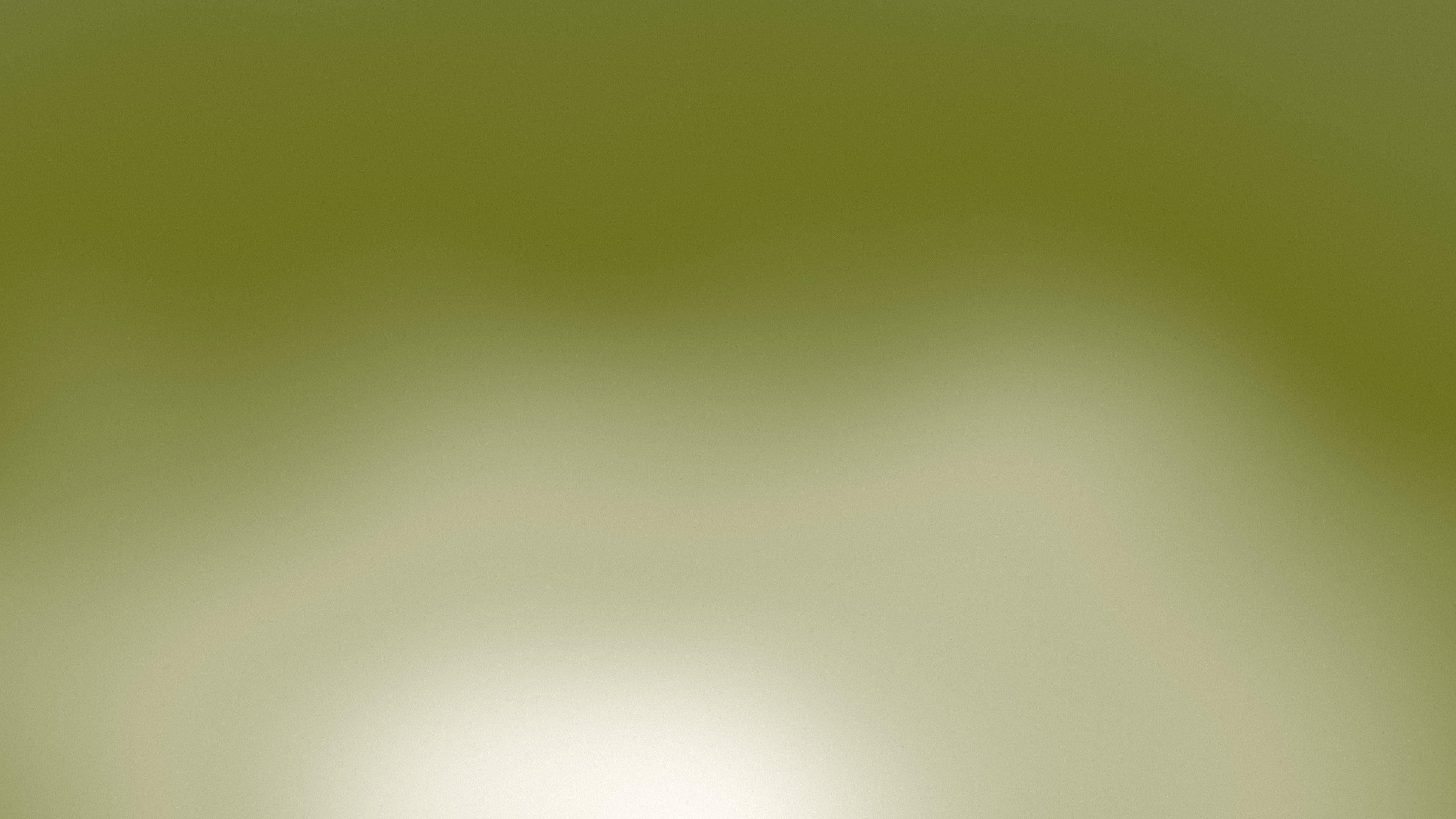 Olive and Cream Sunrise Aura Gradient desktop wallpaper in 4K