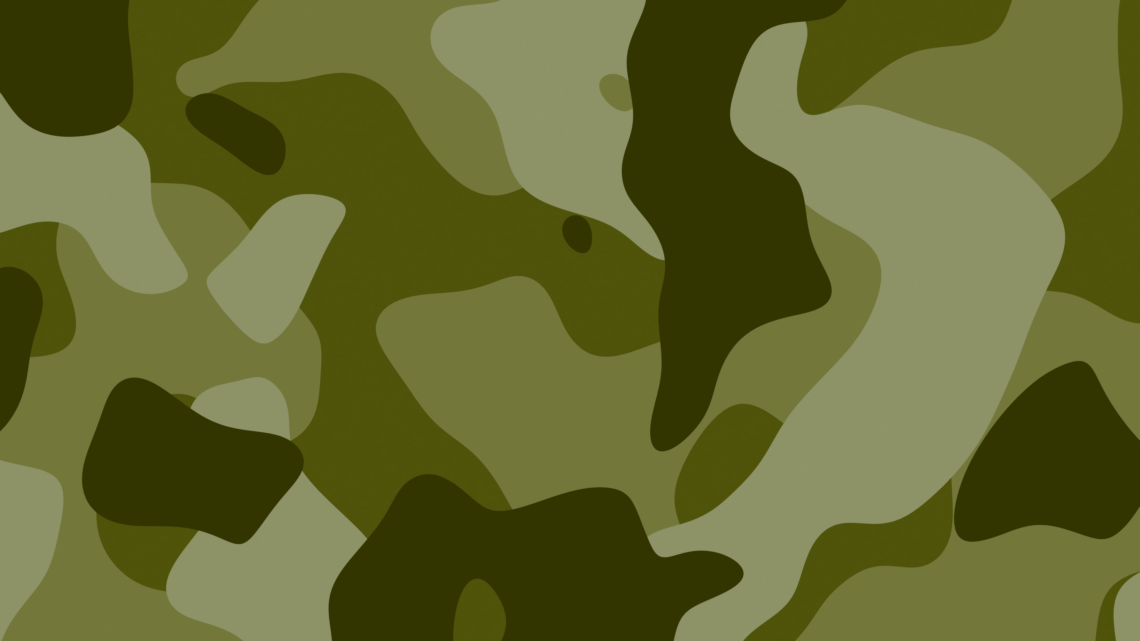 Olive Camo desktop wallpaper in 4K