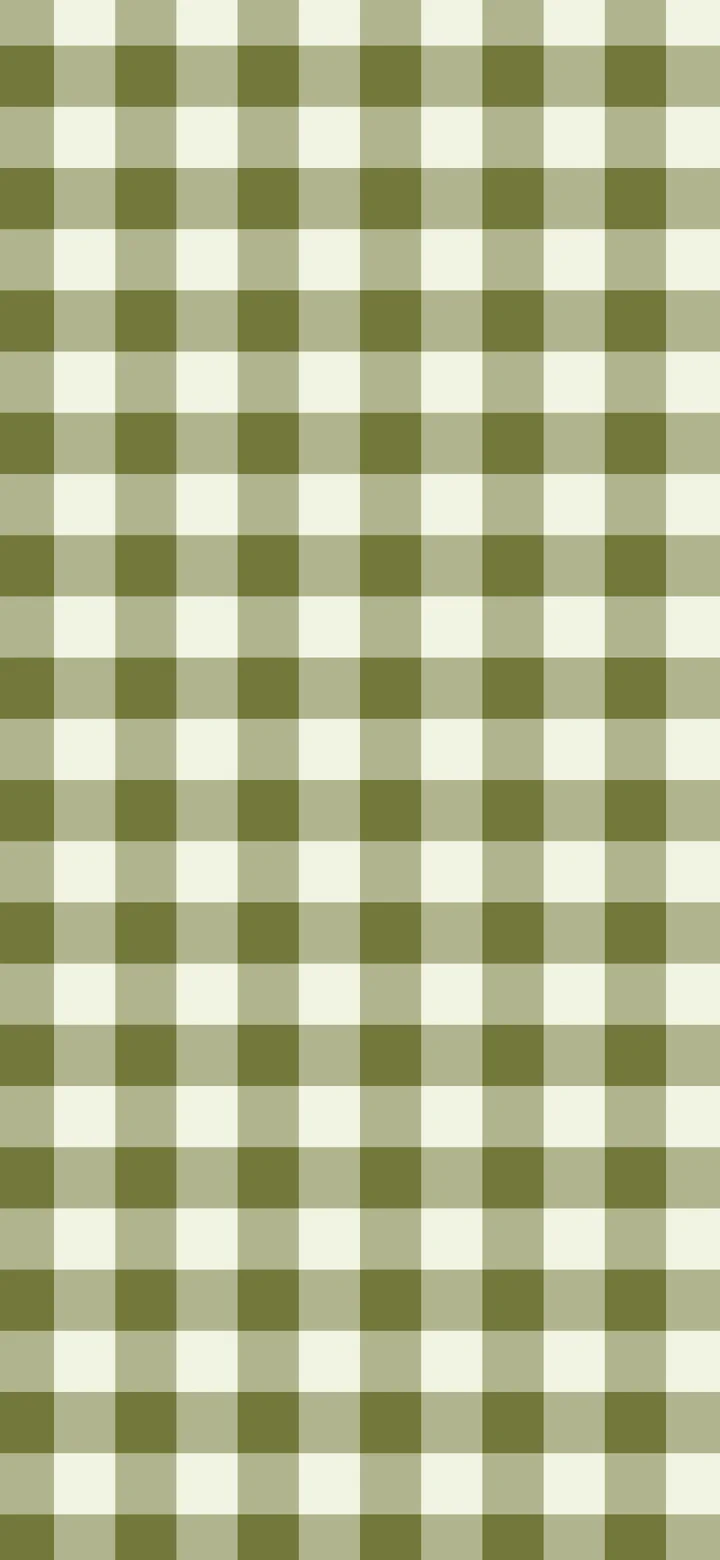 Olive Gingham wallpaper for iPhone and Android