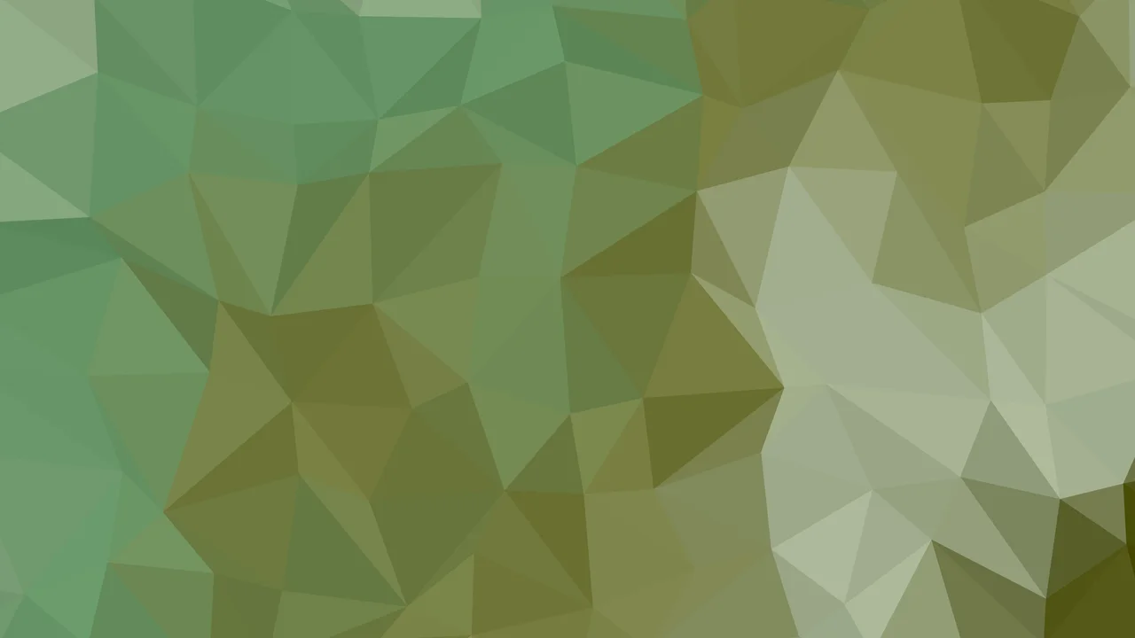 Olive Low Poly desktop wallpaper in 4K