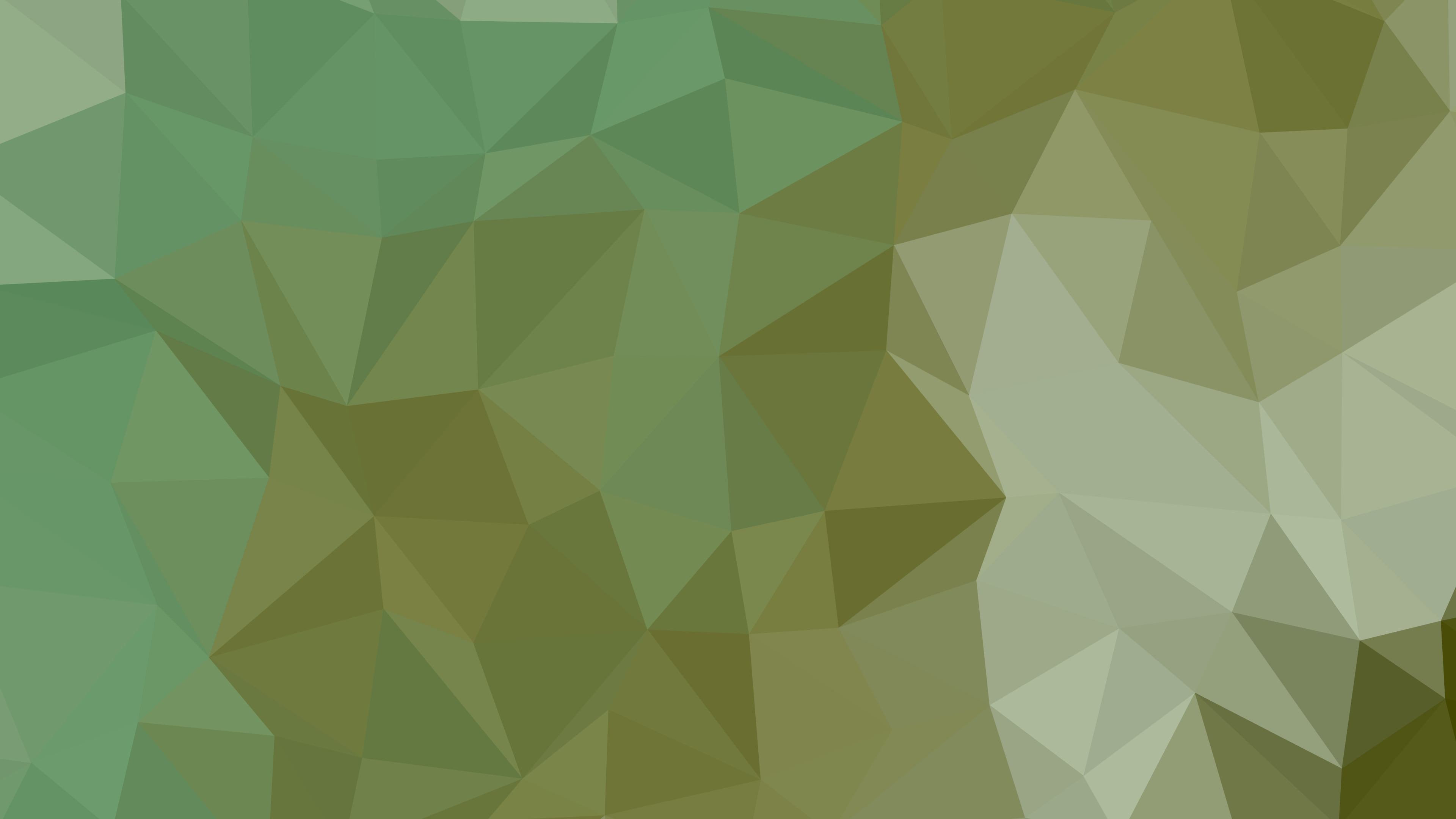 Olive Low Poly desktop wallpaper in 4K