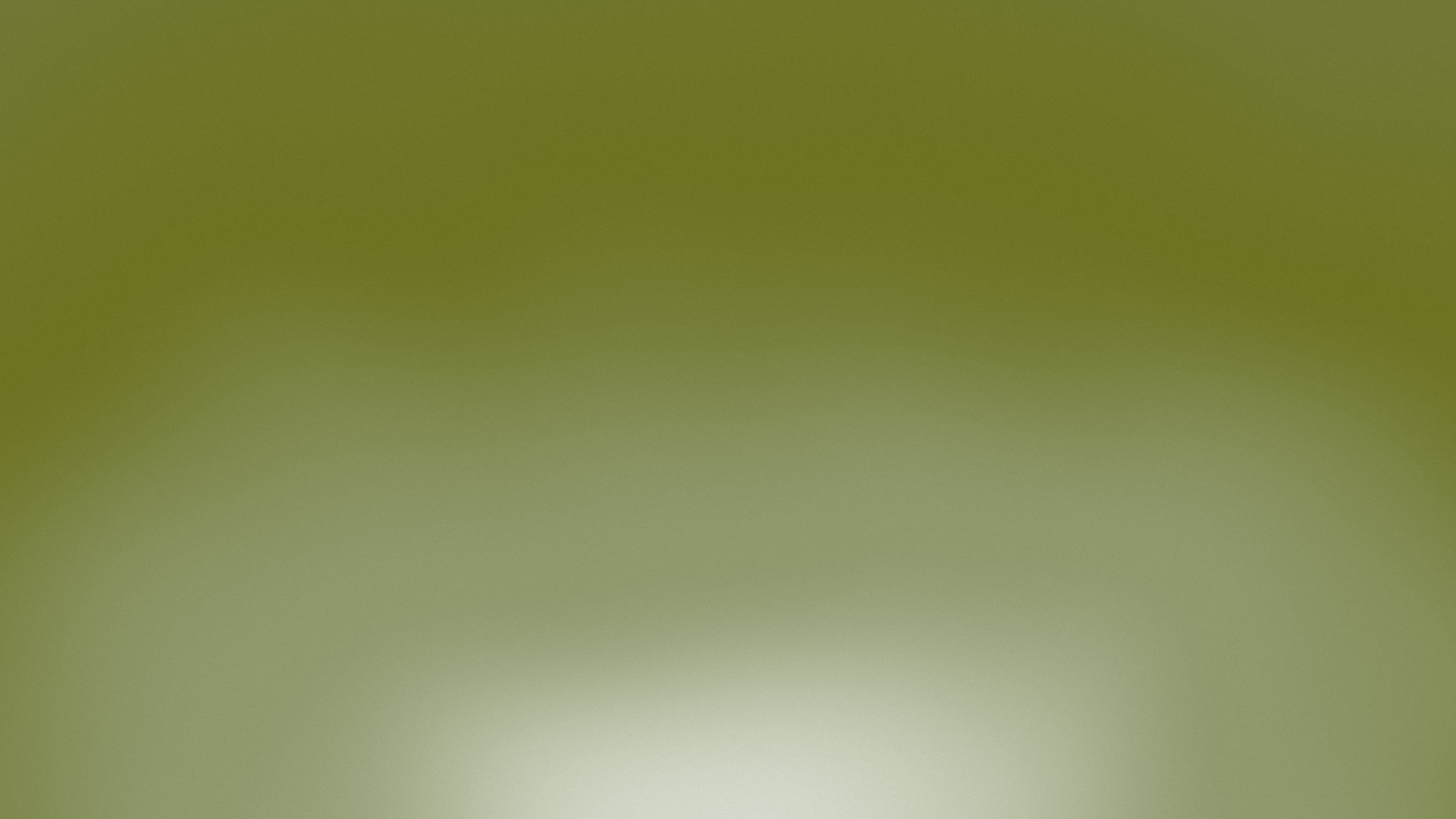 Olive Sunrise Aura Gradient desktop wallpaper in 4K
