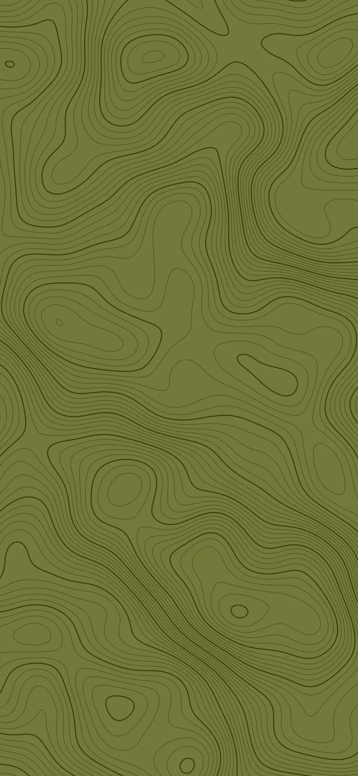 Olive Topographic Line wallpaper for iPhone and Android