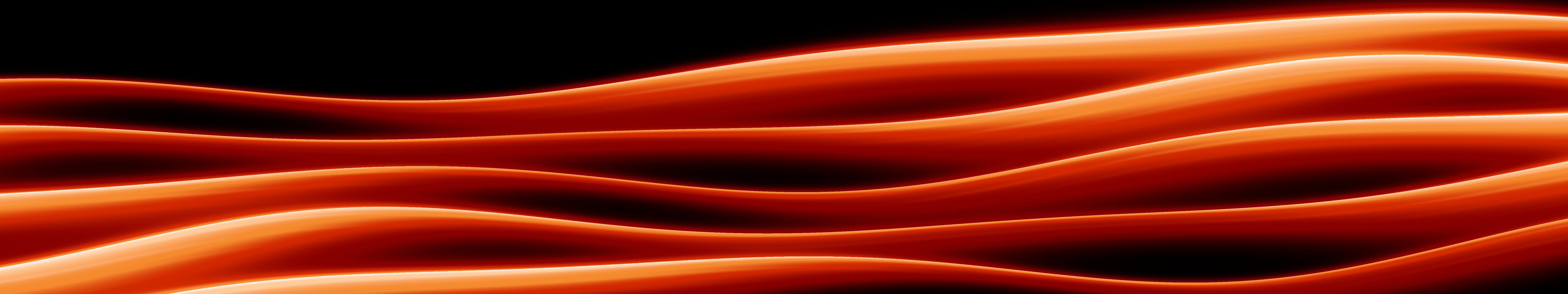 Orange Abstract Wave Wallpaper – 4K Desktop & iPhone