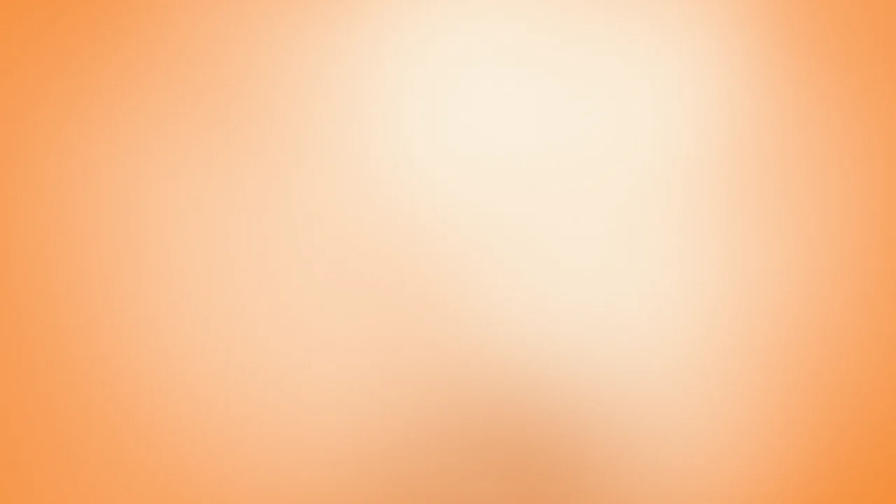 Orange and Cream Dreamy Aura Gradient desktop wallpaper in 4K