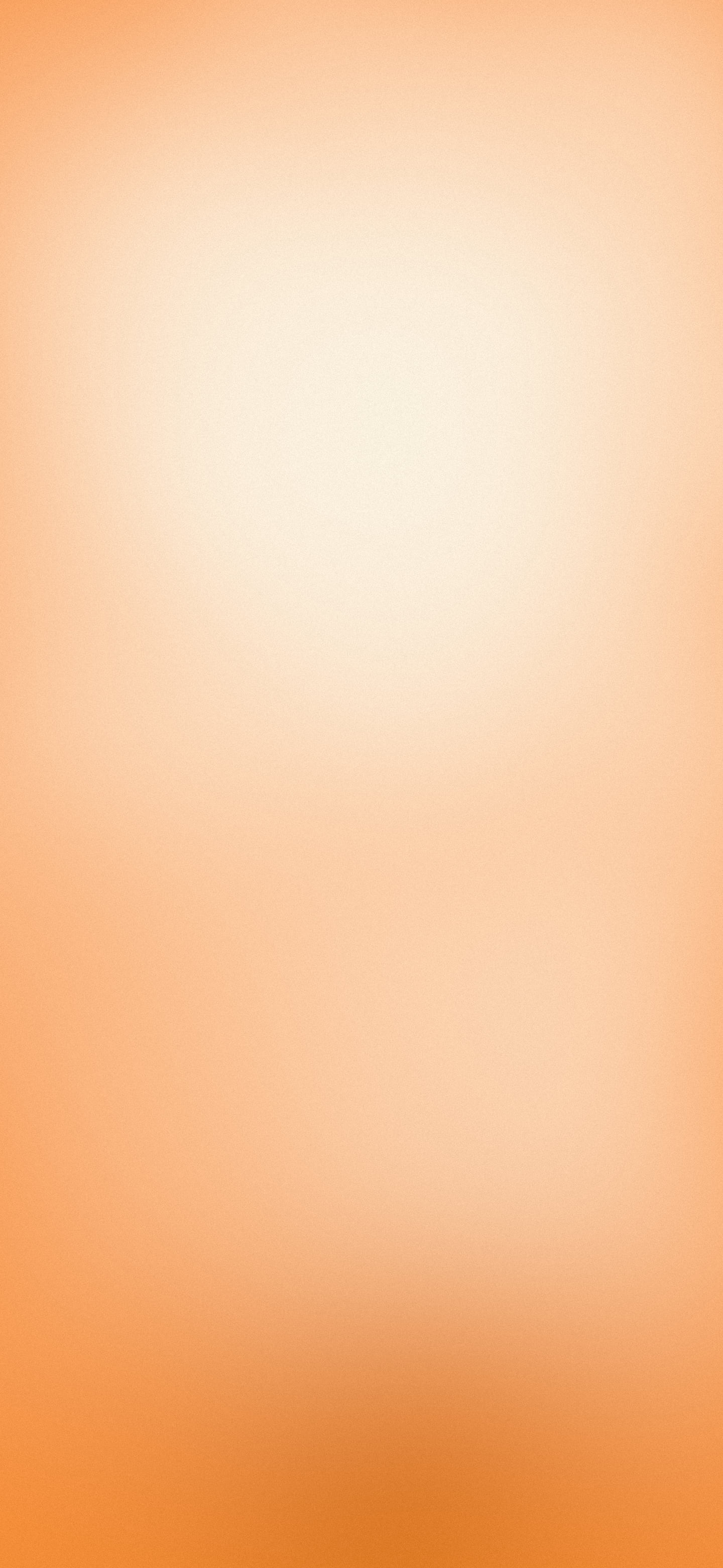 Orange and Cream Dreamy Aura Gradient wallpaper for iPhone and Android