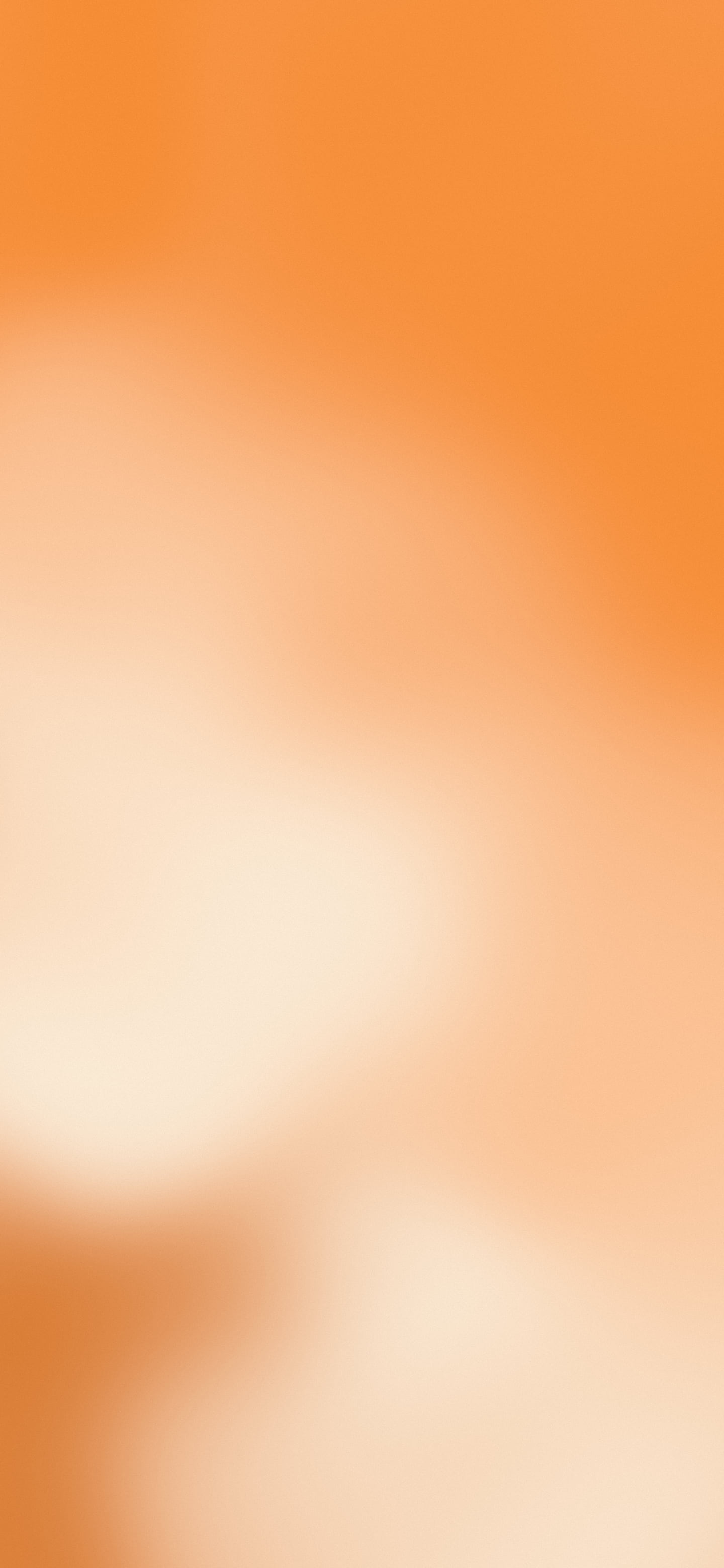 Orange and Cream Mesh Gradient wallpaper for iPhone and Android