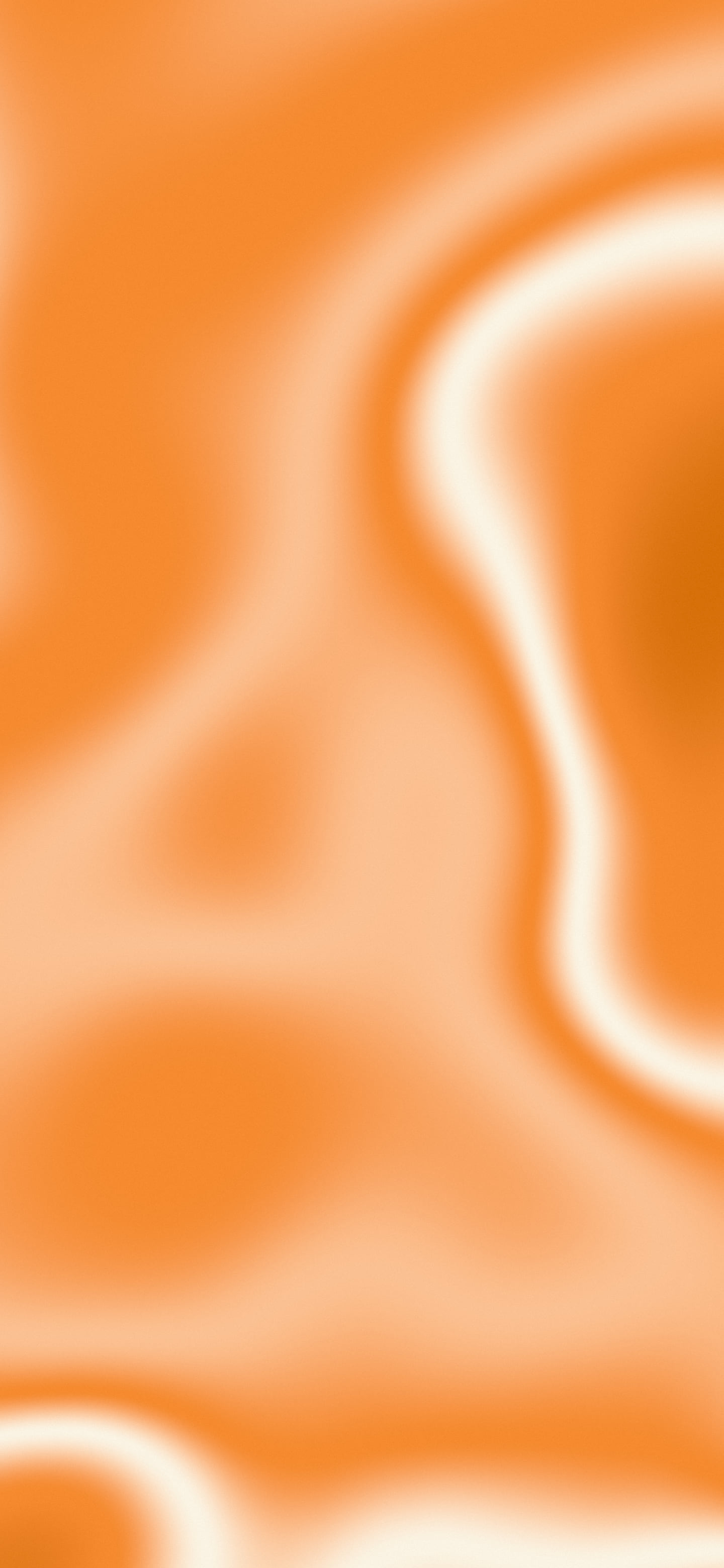 Orange and Cream Silky Gradient wallpaper for iPhone and Android