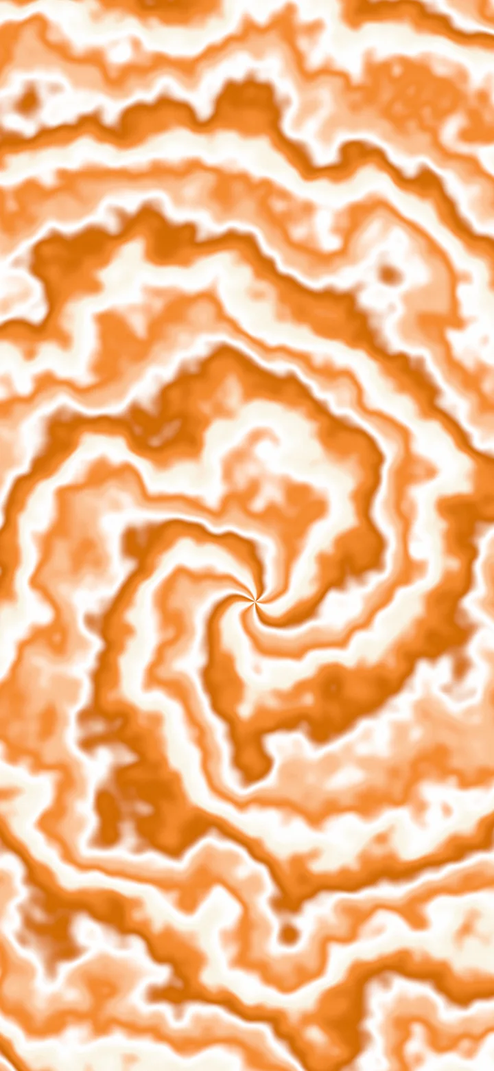 Orange and Cream Spiral Tie Dye wallpaper for iPhone and Android