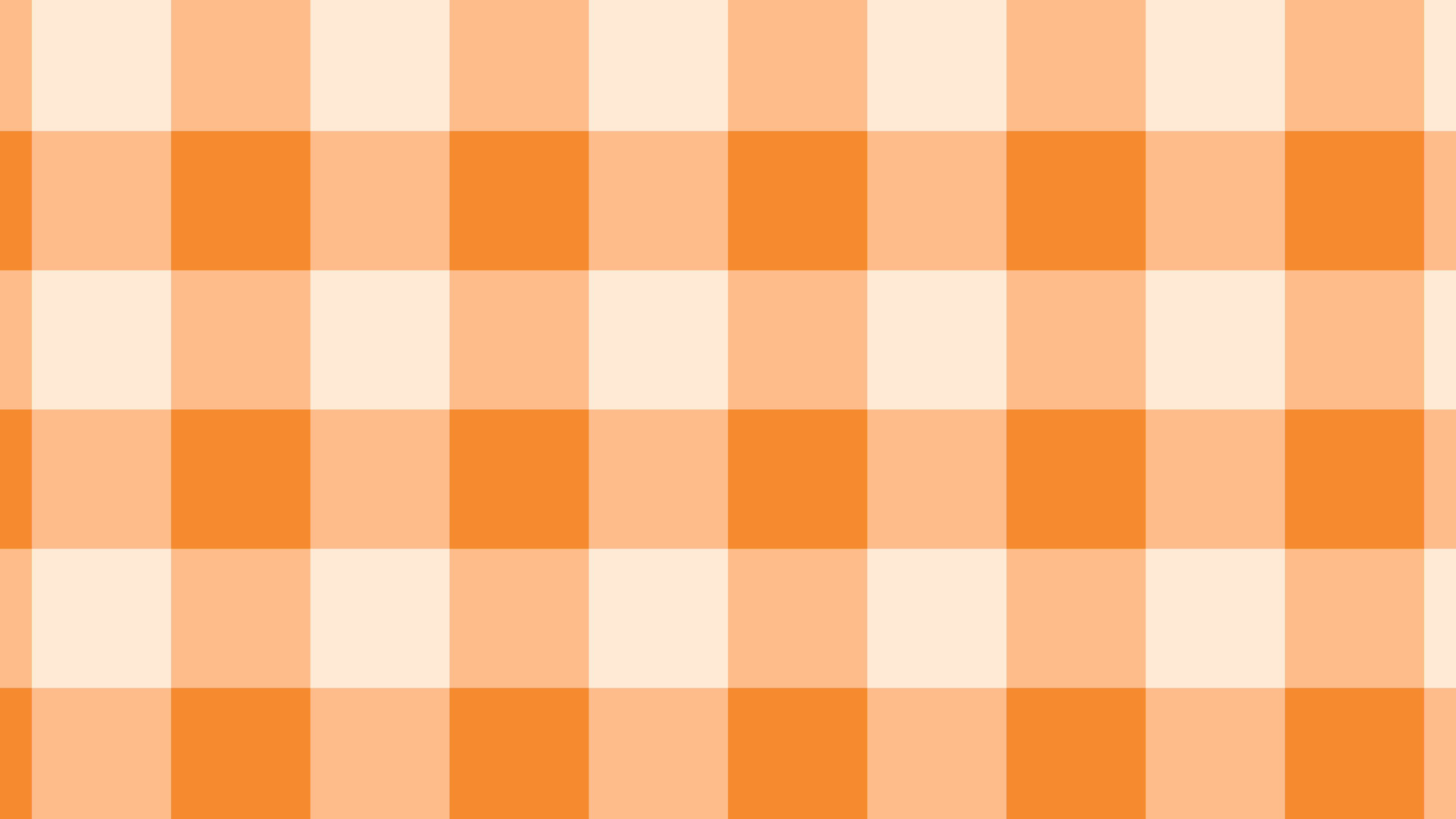 Orange Buffalo Check Plaid desktop wallpaper in 4K