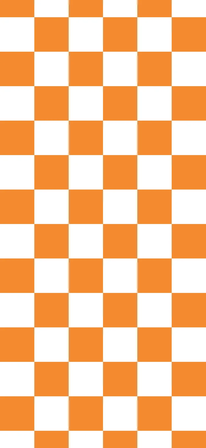 Orange Checkered wallpaper for iPhone and Android