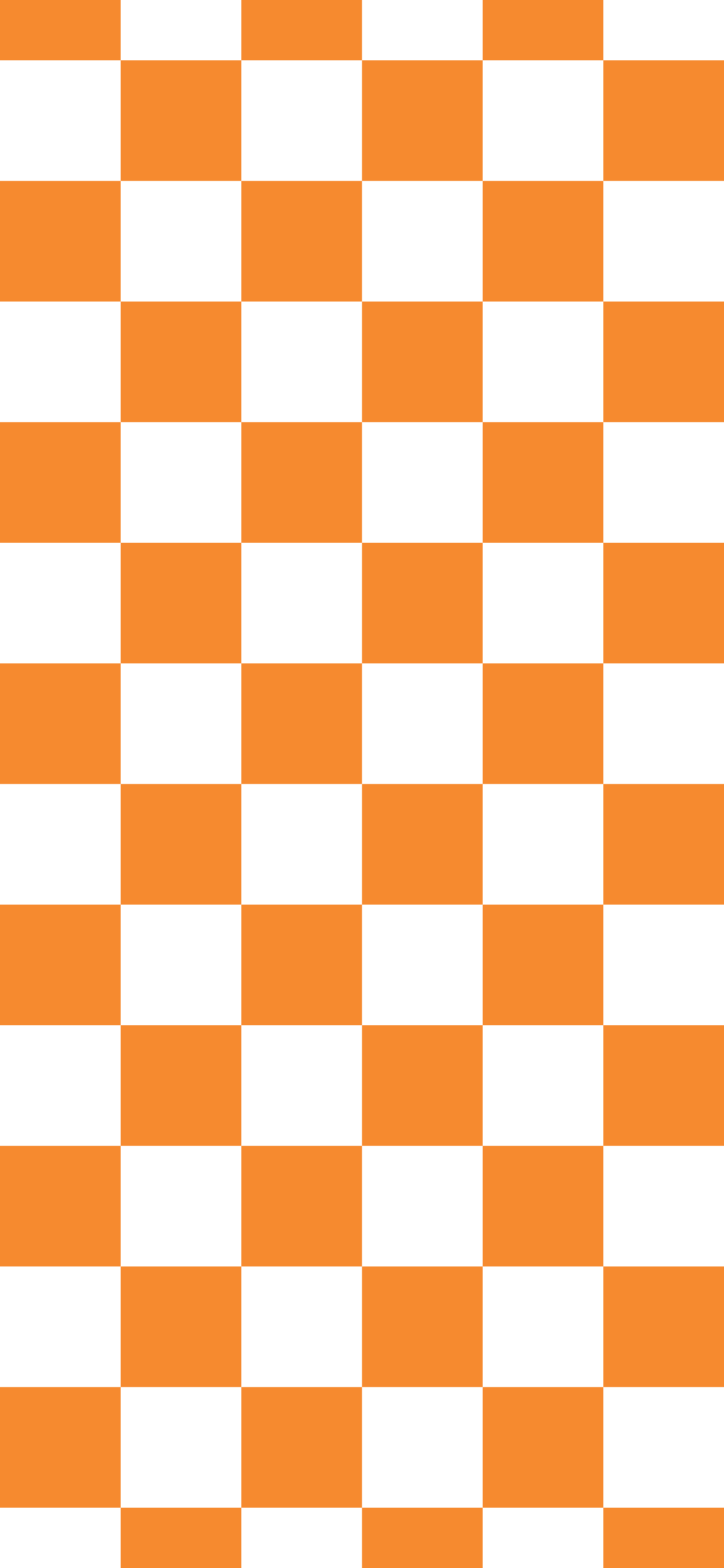 Orange Checkered wallpaper for iPhone and Android