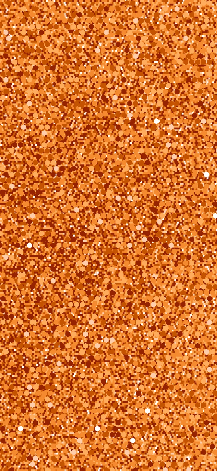 Orange Chunky Glitter wallpaper for iPhone and Android