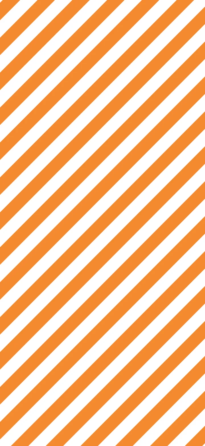 Orange Diagonal Striped wallpaper for iPhone and Android