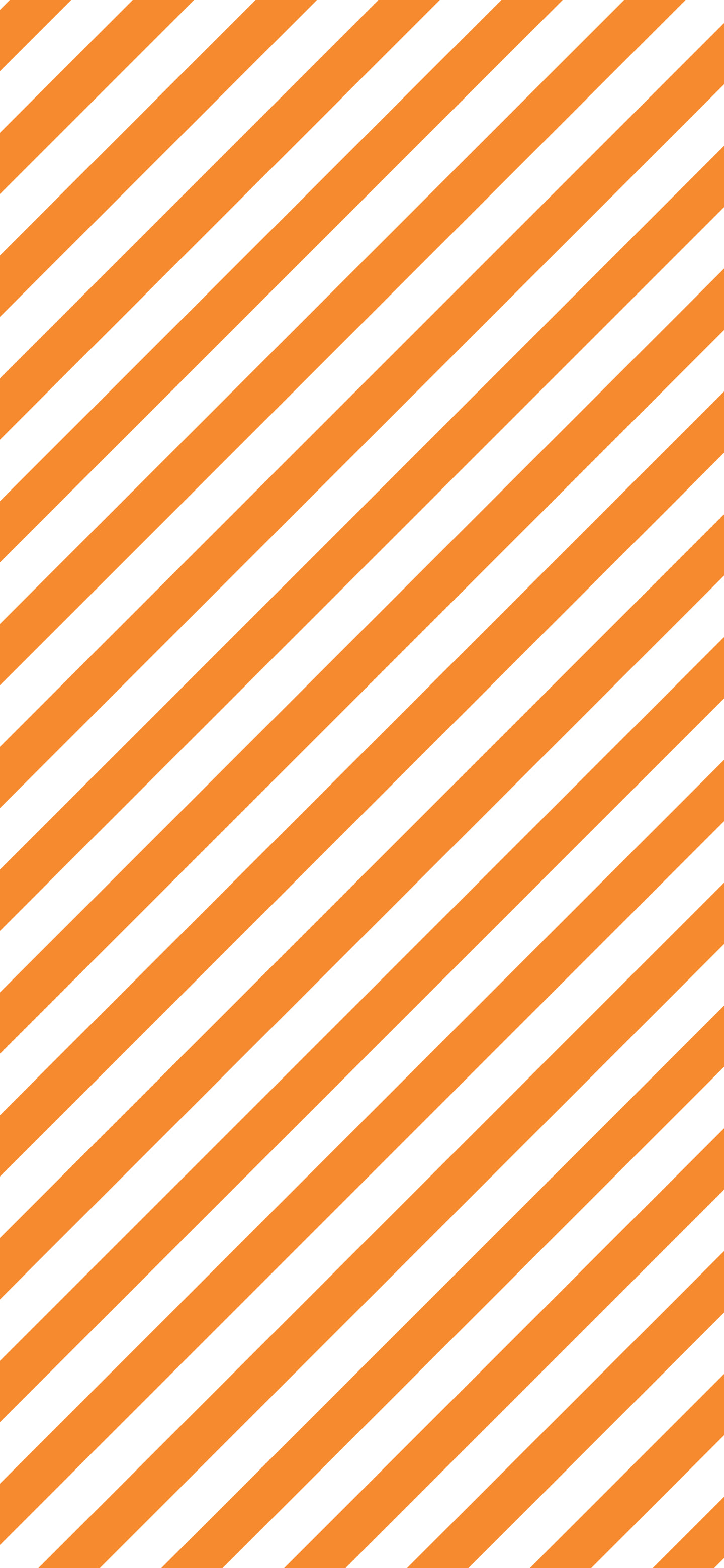 Orange Diagonal Striped wallpaper for iPhone and Android